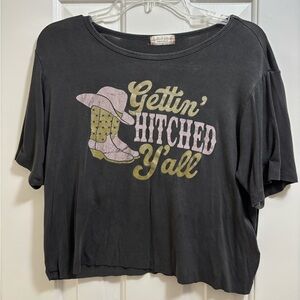 Altar'd State Charcoal Tee